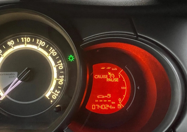 Citroen C3 cena 21900 przebieg: 74000, rok produkcji 2014 z Turek małe 106